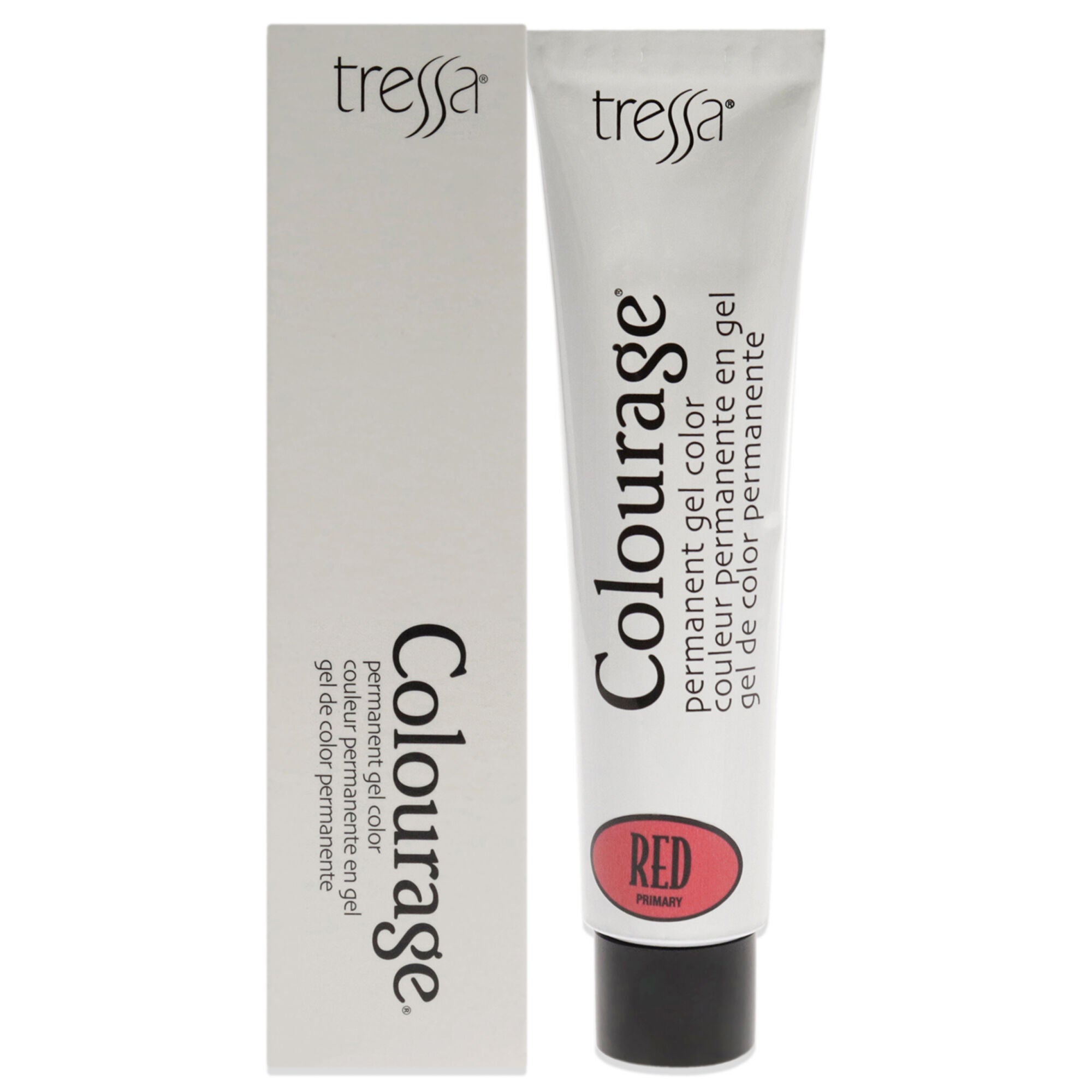 Colourage Permanent Gel Color - Red Concentrate by Tressa for Unisex - 2 oz Hair Color, See Description, hi-res image number 0