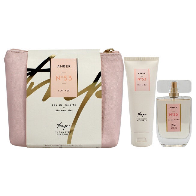 Amber N53 by The Master Perfumer for Women - 2 Pc Gift Set 1.7oz EDT Spray, 2.5oz Shower Gel, NA, hi-res image number null