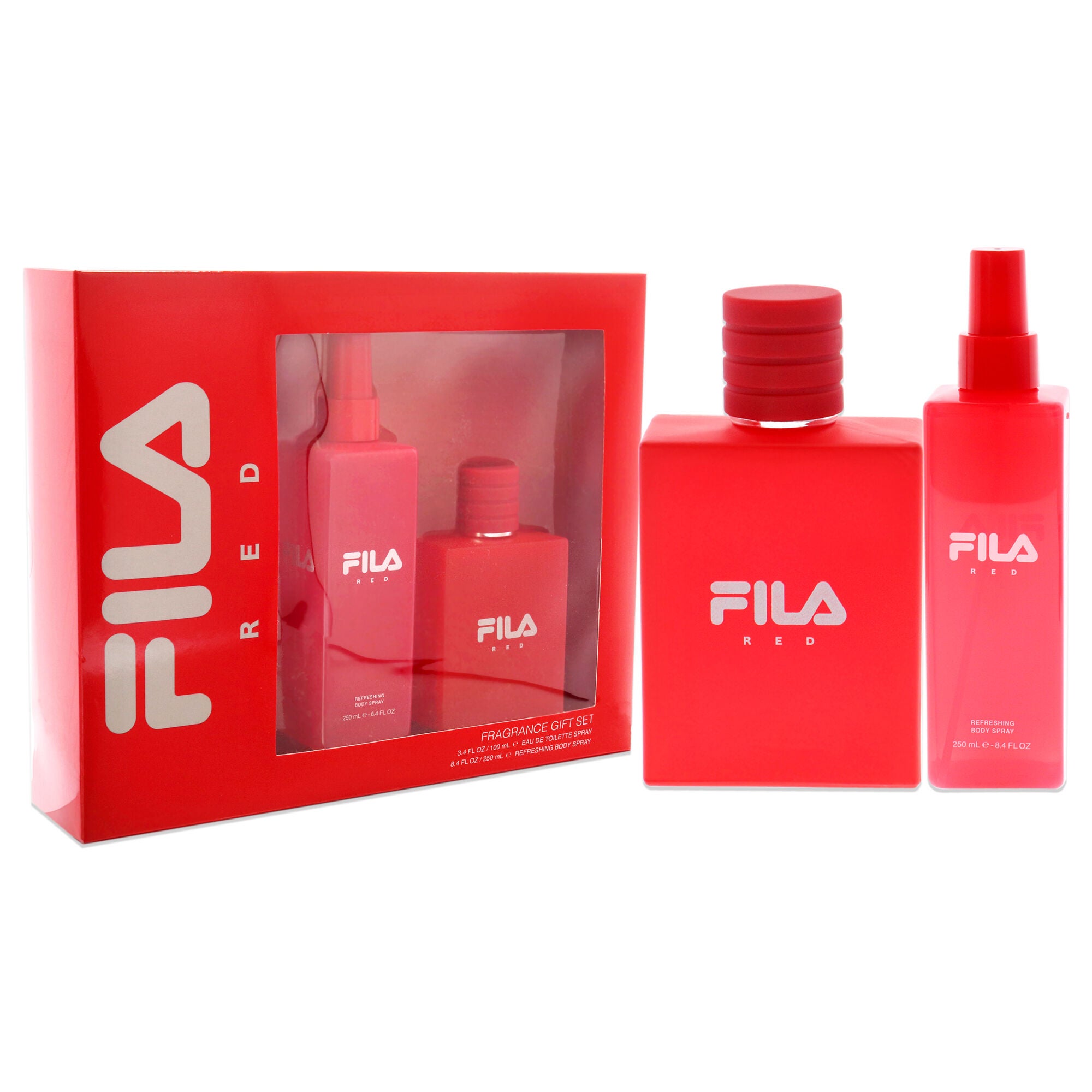 Fila Red by Fila for Men - 2 Pc Gift Set 3.4oz EDT Spray, 8.4oz Body Spray, , alternate image number 5