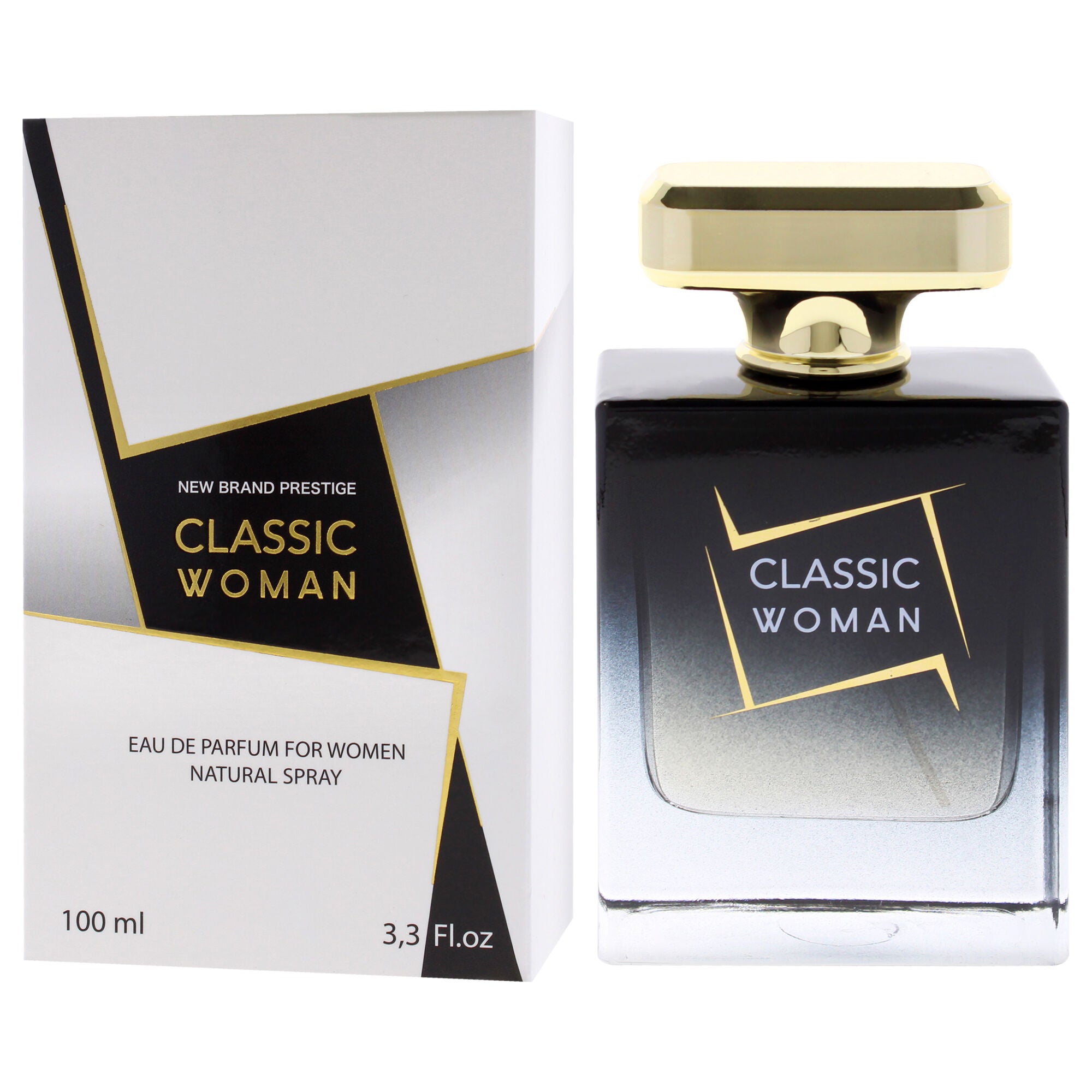 Prestige Classic by New Brand for Women - 3.3 oz EDP Spray, Clear, alternate image number 3