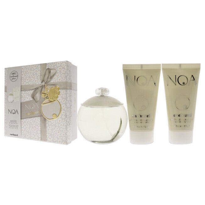 Noa by Cacharel for Women - 3 Pc Gift Set 3.4oz EDT Spray, 2 x 1.7oz Perfumed Stardust Body Lotion, , alternate image number null