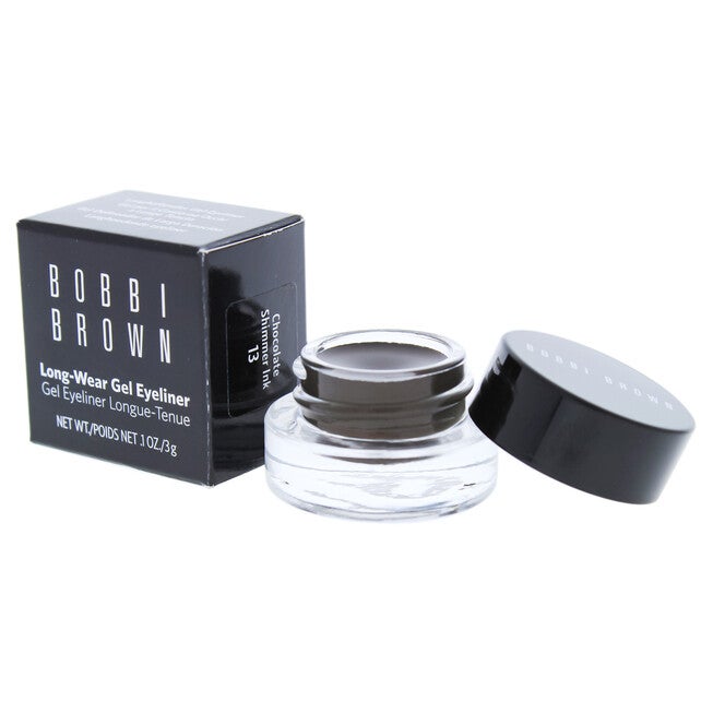 Long-Wear Gel Eyeliner - 13 Chocolate Shimmer Ink by Bobbi Brown for Women - 0.1 oz Eyeliner, NA, alternate image number null