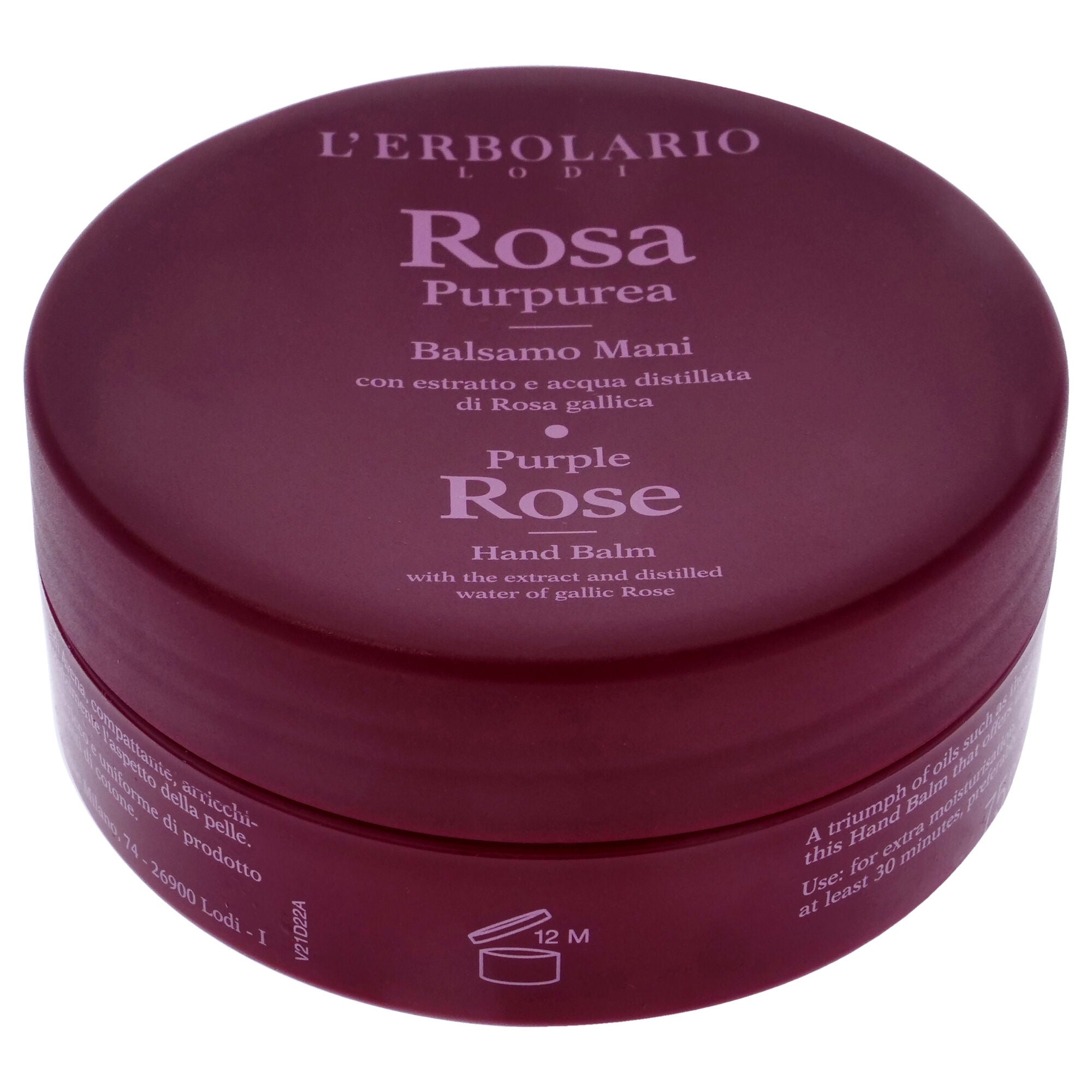 Hand Balm - Purple Rose by LErbolario for Women - 2.5 oz Balm, , alternate image number 5