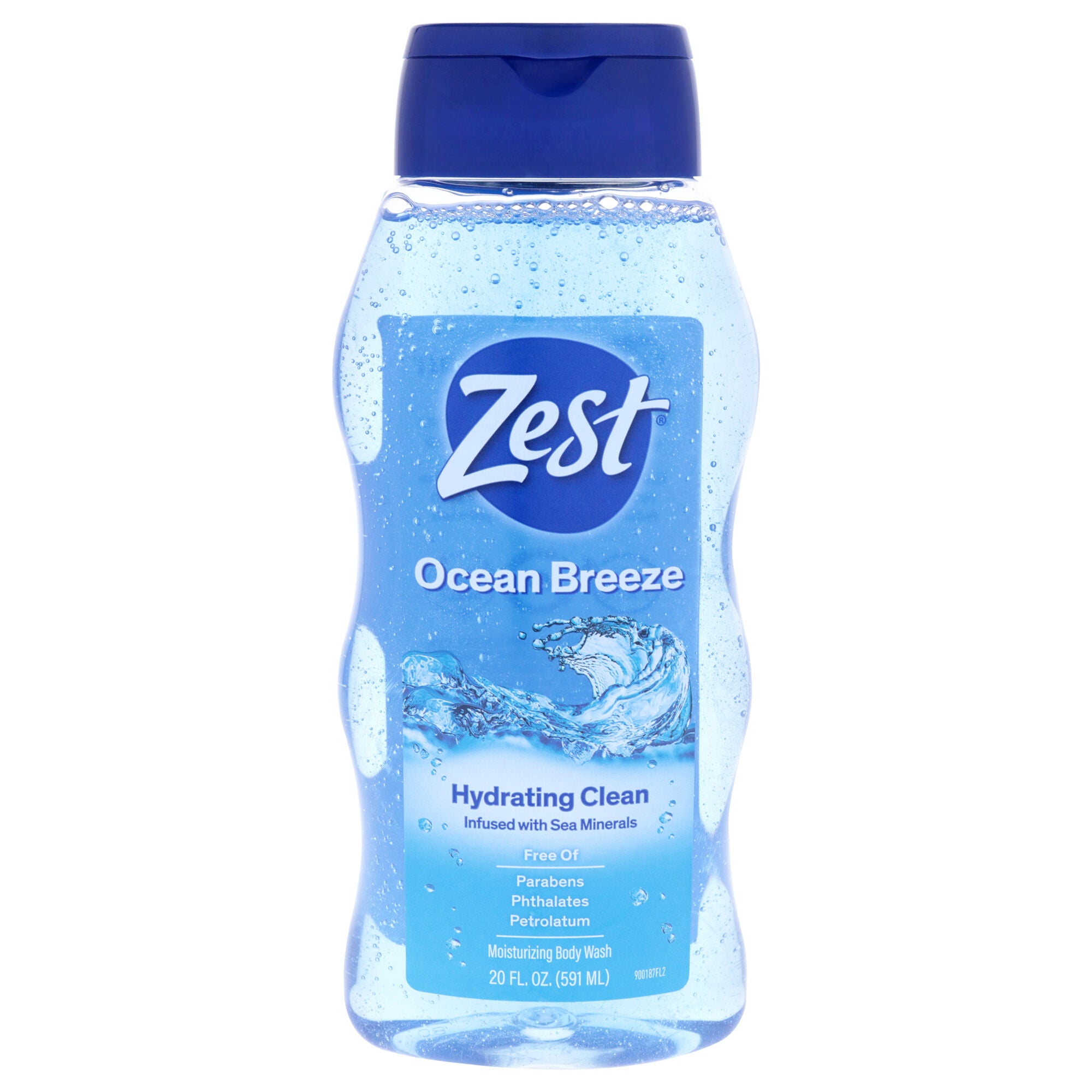 Refreshing Body Wash - Ocean Breeze by Zest for Women - 20 oz Body Wash, See Description, hi-res image number 0