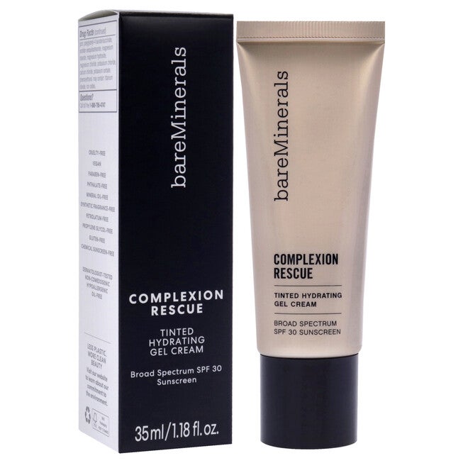 Complexion Rescue Tinted Hydrating Gel Cream SPF 30 - 01 Opal by bareMinerals for Women - 1.18 oz Foundation, , alternate image number 6