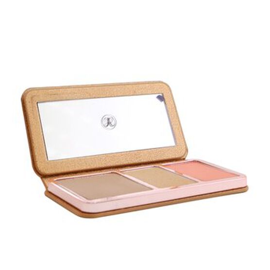 Face Palette (1x Bronzer, 1x Highlighter, 1x Blush, # Off to Costa Rica (Medium-Tan), hi-res image number null