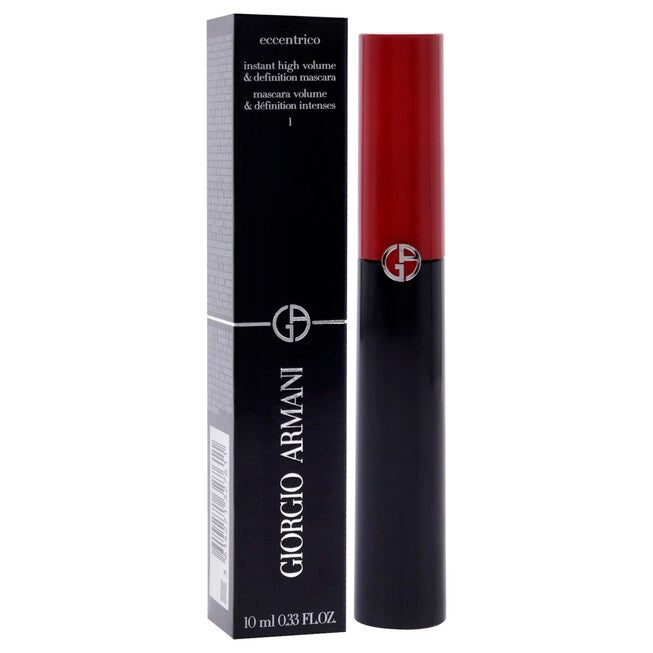 Eccentrico Mascara - 01 Obsidian Black by Giorgio Armani for Women - 0.33 oz Mascara, , alternate image number null