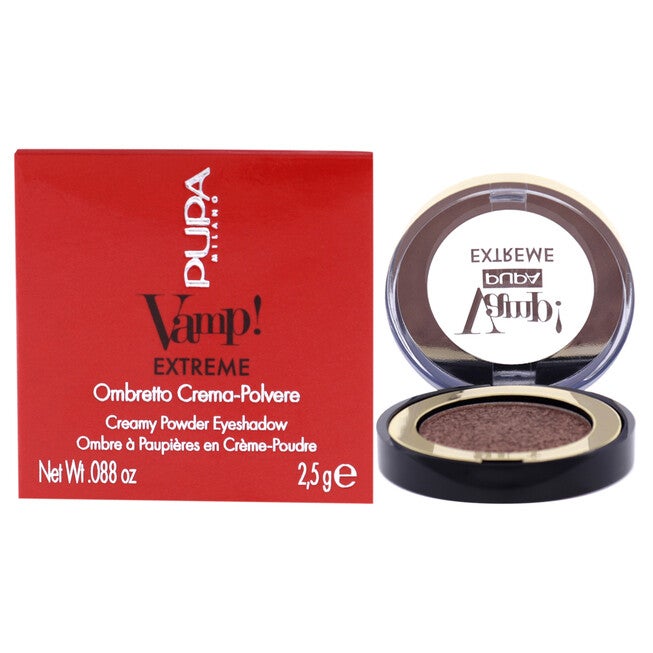 Vamp! Extreme Cream Powder Eyeshadow - 002 Extreme Copper by Pupa Milano for Women - 0.088 oz Eye Shadow, NA, hi-res image number null