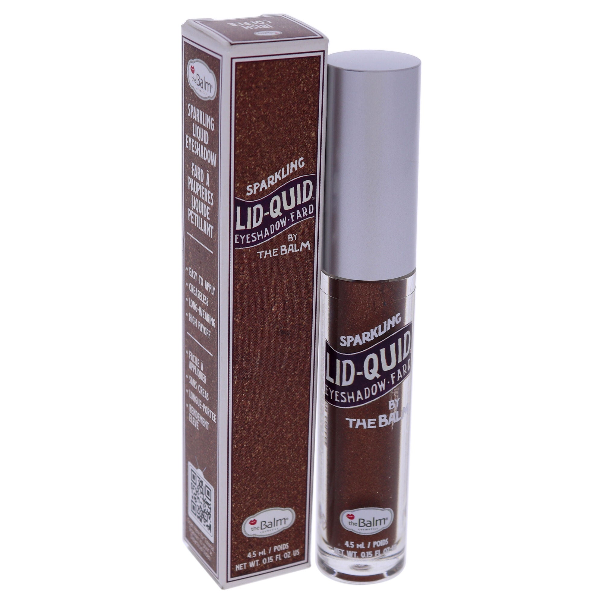 Lid-Quid Sparkling Liquid Eyeshadow - Irish Coffee by the Balm for Women - 0.15 oz Eyeshadow, , alternate image number 7