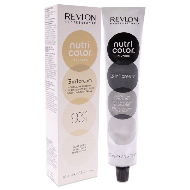 Nutri Color Cream - 931 Light Beige by Revlon for Unisex - 3.3 oz Hair Color, NA, alternate image number null
