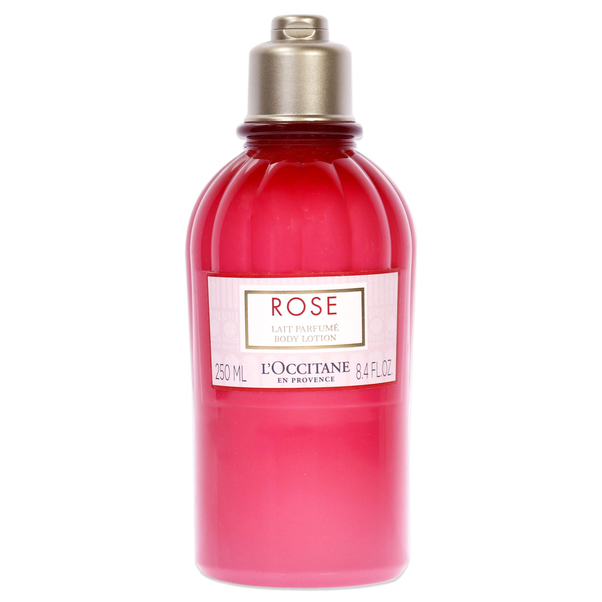 Rose Body Lotion by LOccitane for Women - 8.4 oz Body Lotion, White, hi-res image number 0