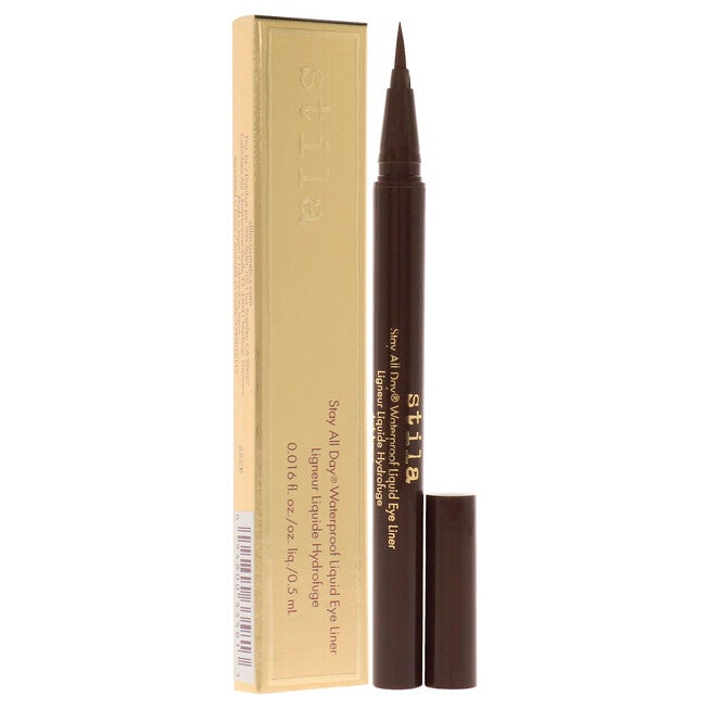 Stay All Day Waterproof Liquid Eye Liner - Dark Brown by Stila for Women - 0.016 oz Eyeliner, See Description, alternate image number 2
