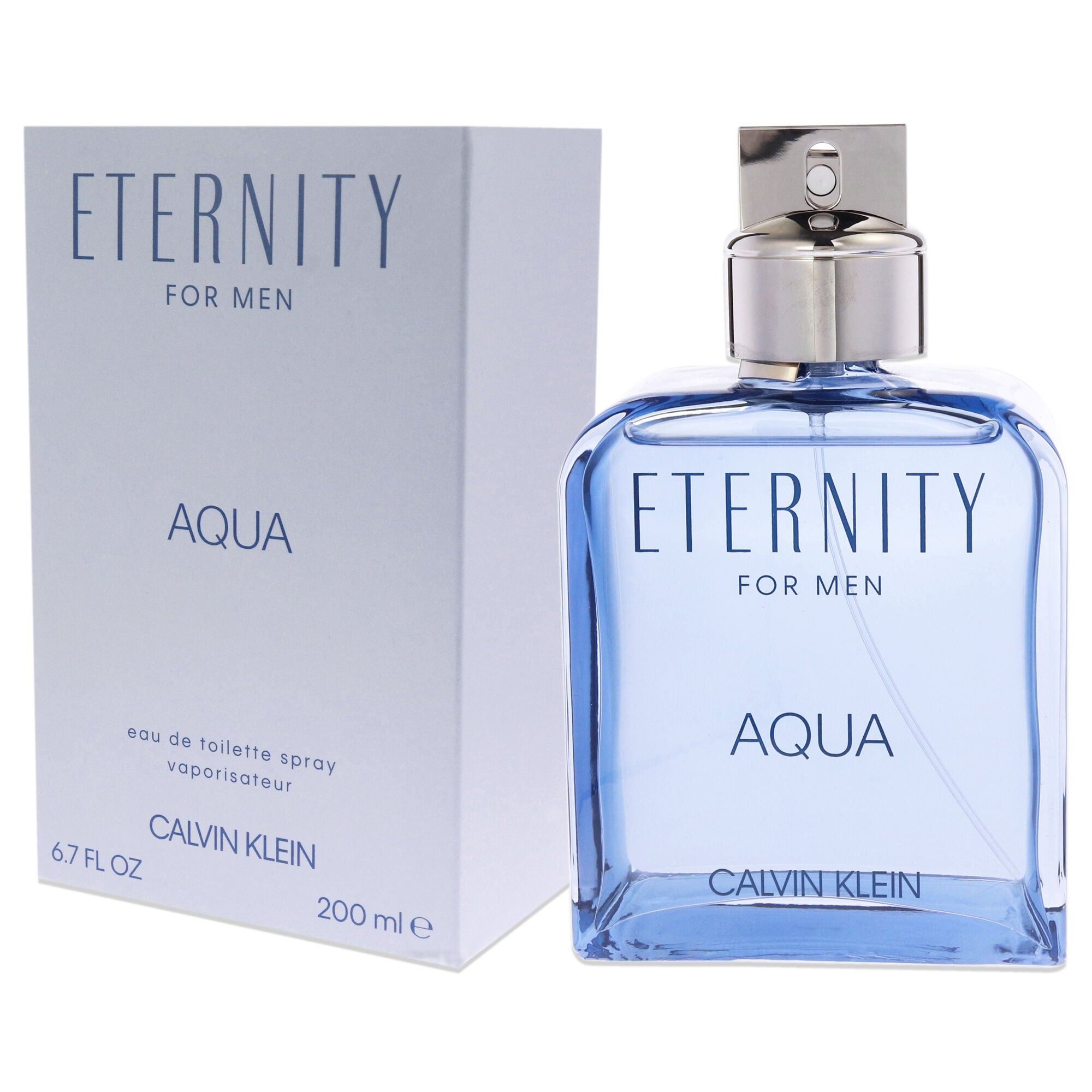 Eternity Aqua by Calvin Klein for Men - 6.7 oz EDT Spray, See Description, alternate image number 3