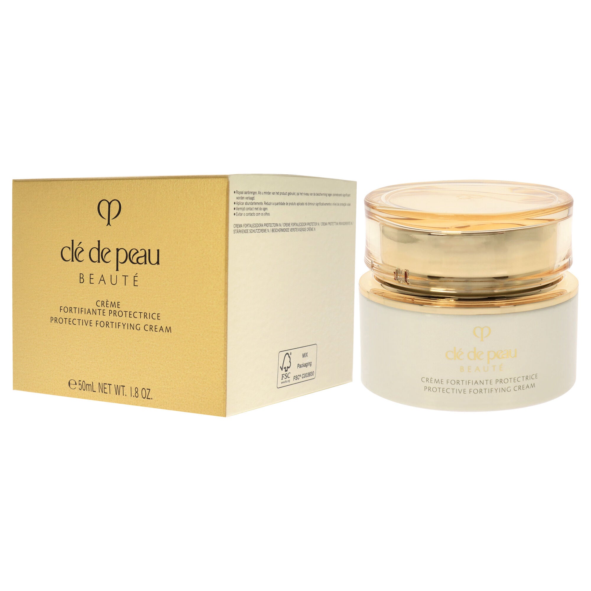 Protective Fortifying Cream SPF 20 by Cle De Peau for Women - 1.8 oz Cream, , alternate image number 7