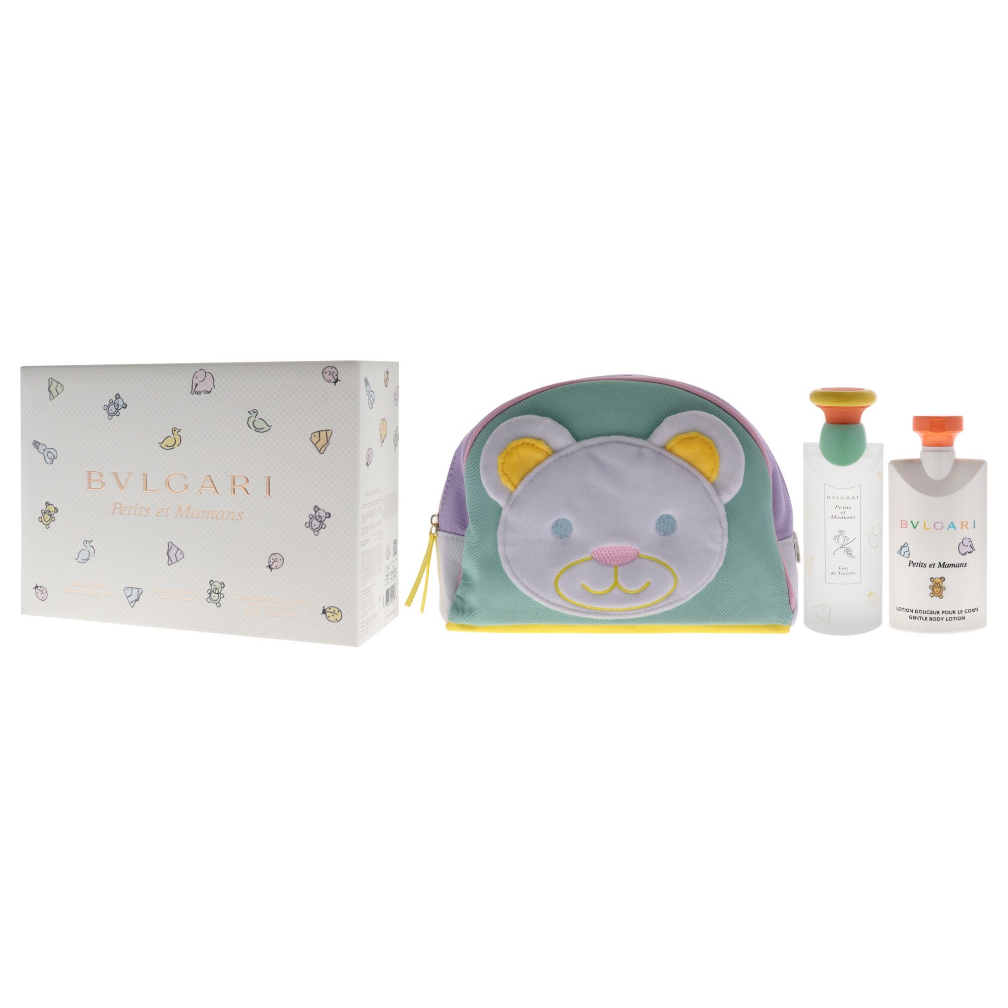 Bvlgari Petits Et Mamans by Bvlgari for Women - 3 Pc Gift Set 3.4oz EDT Spray, 2.5oz Body Lotion, Pouch, See Description, alternate image number 3