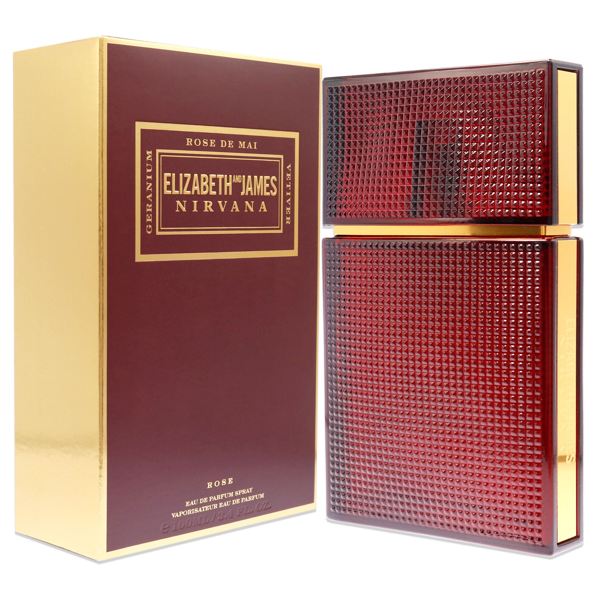 Nirvana Rose by Elizabeth and James for Women - 3.4 oz EDP Spray, See Description, alternate image number 2