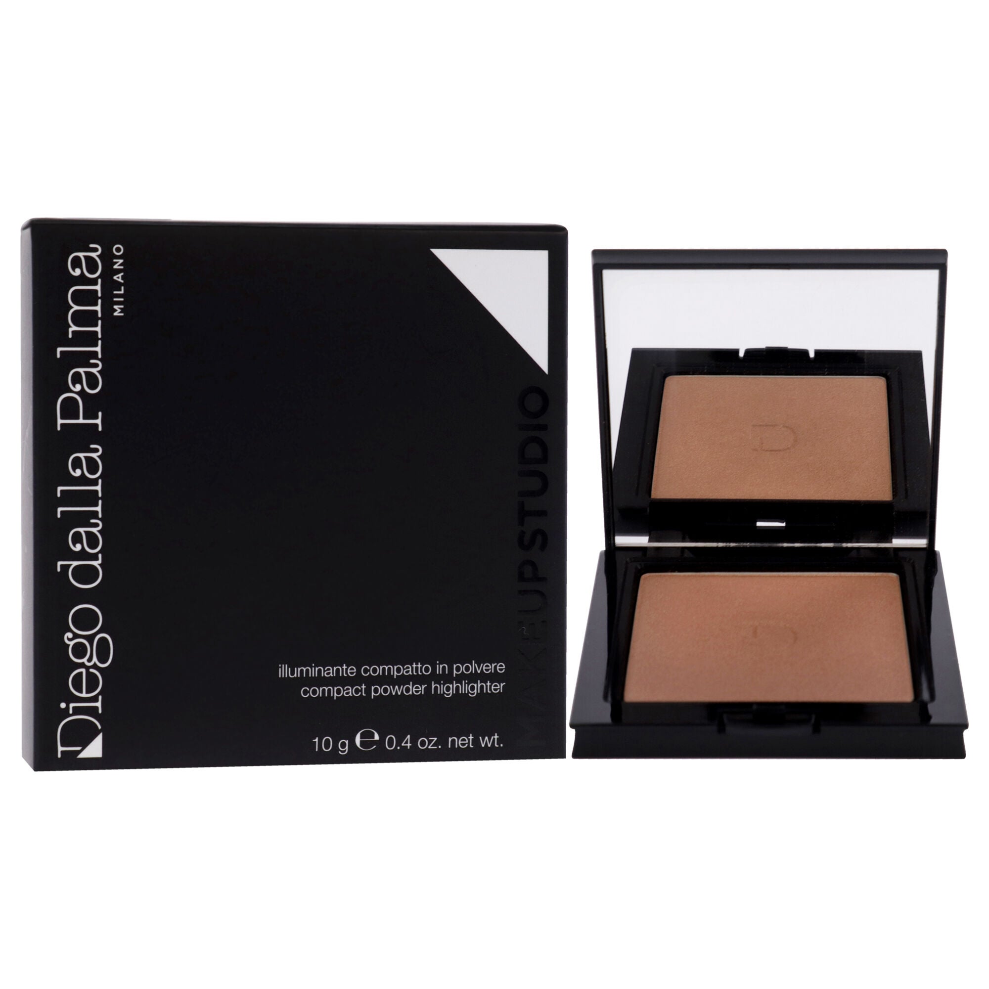 Compact Powder Highlighter - 32 Bronze by Diego Dalla Palma for Women - 0.4 oz Highlighter, See Description, alternate image number 1