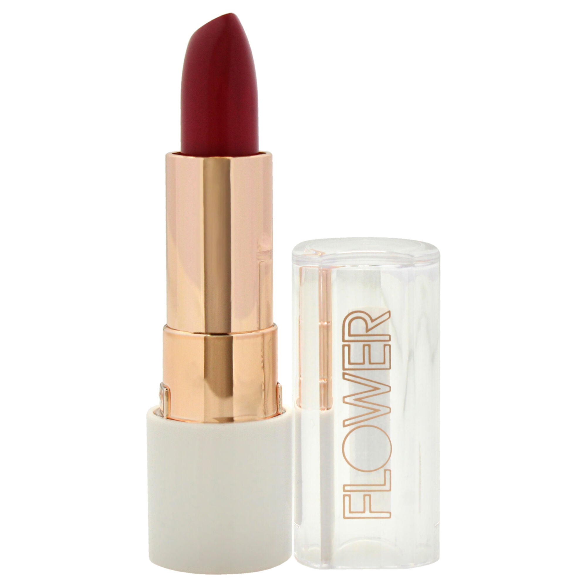 Petal Pout Lip Color - 060 Rouge Berry by Flower Beauty for Women - 0.11 oz Lipstick, See Description, alternate image number 1