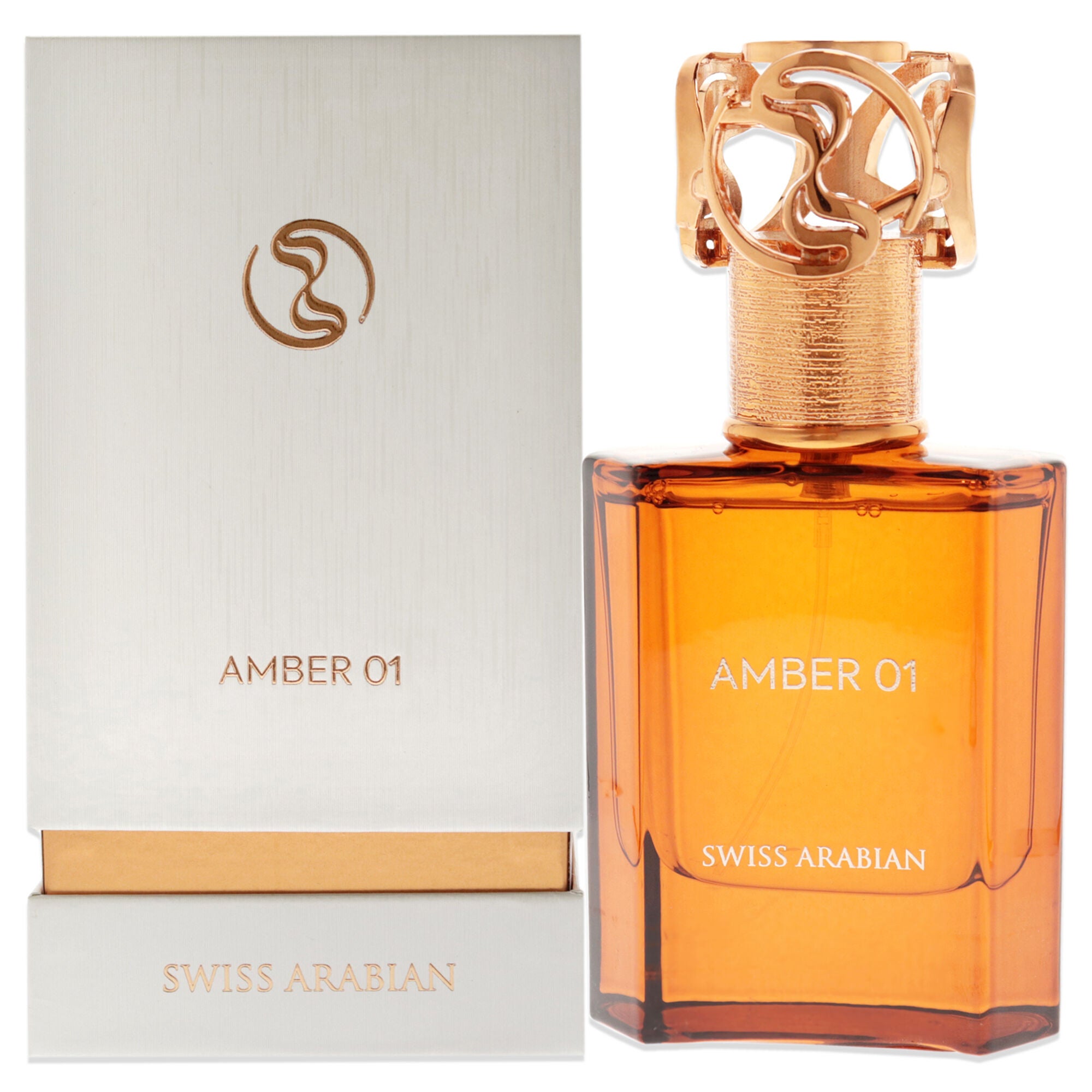 Amber 01 by Swiss Arabian for Unisex - 1.7 oz EDP Spray, See Description, hi-res image number 0