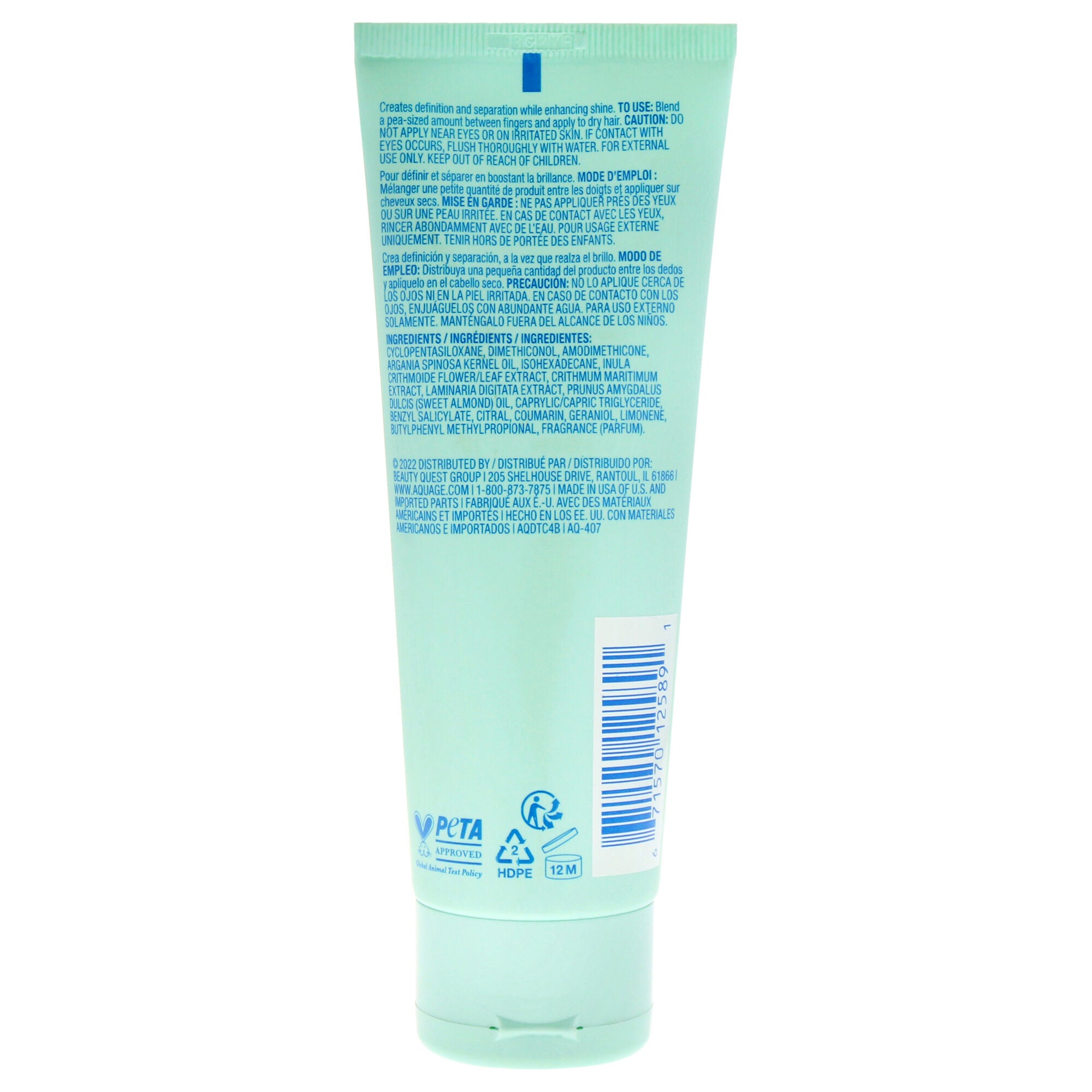 Detailing Creme by Aquage for Unisex - 4 oz Cream, See Description, alternate image number 2