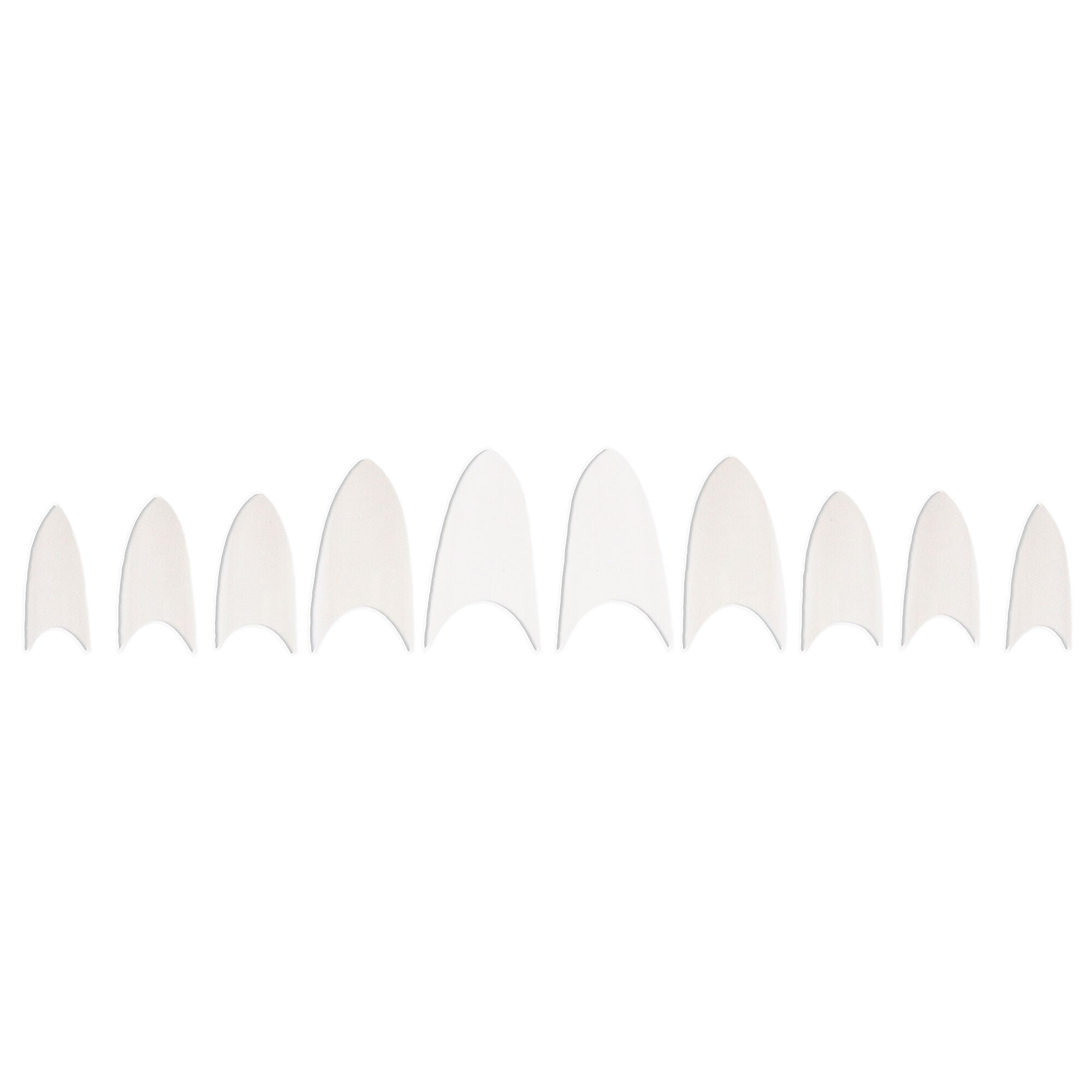 Pro European Stiletto Tips Masterpack by Cuccio Pro for Women - 360 Pc Acrylic Nails, See Description, alternate image number 2