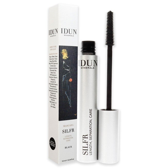 Silfr Lengthening Mascara - 011 Black by Idun Minerals for Women- 0.34 oz Mascara, See Description, alternate image number 1