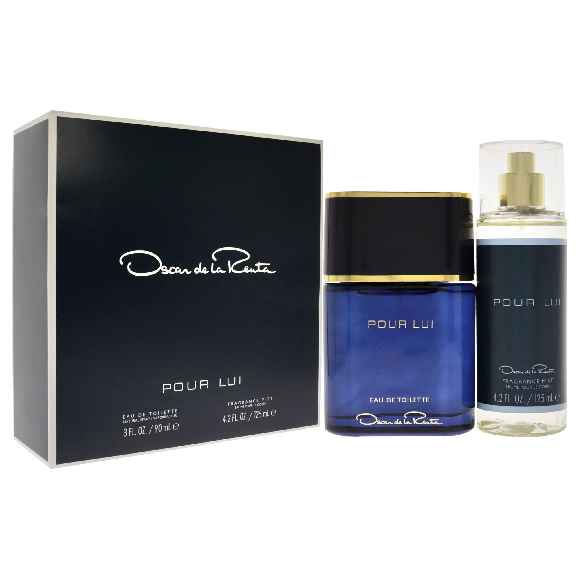 Oscar Pour Lui by Oscar De La Renta for Men - 2 Pc Gift Set 3oz EDT Spray, 4.2oz Fragrance Mist, , alternate image number 5