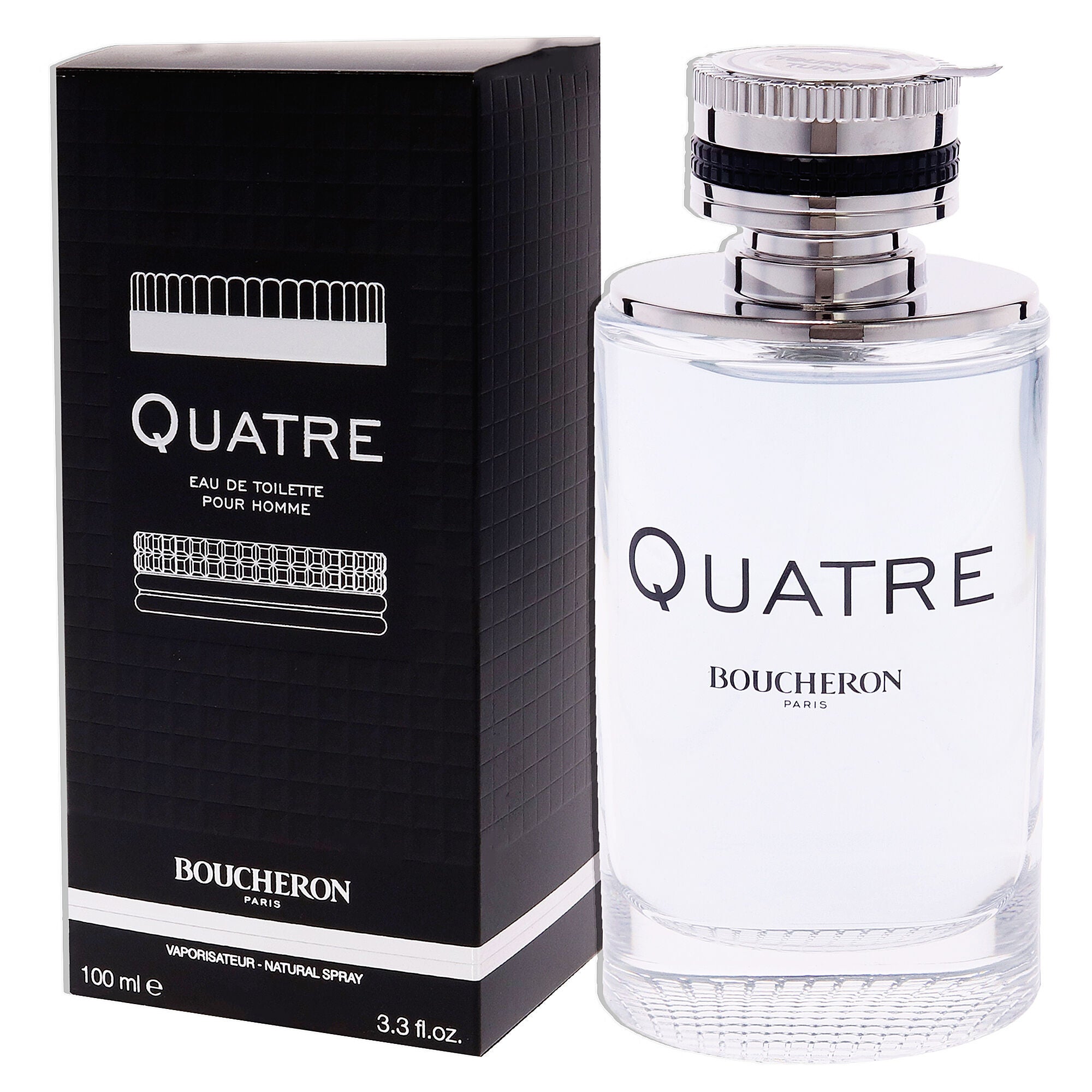 Quatre by Boucheron for Men - 3.3 oz EDT Spray, See Description, alternate image number 3