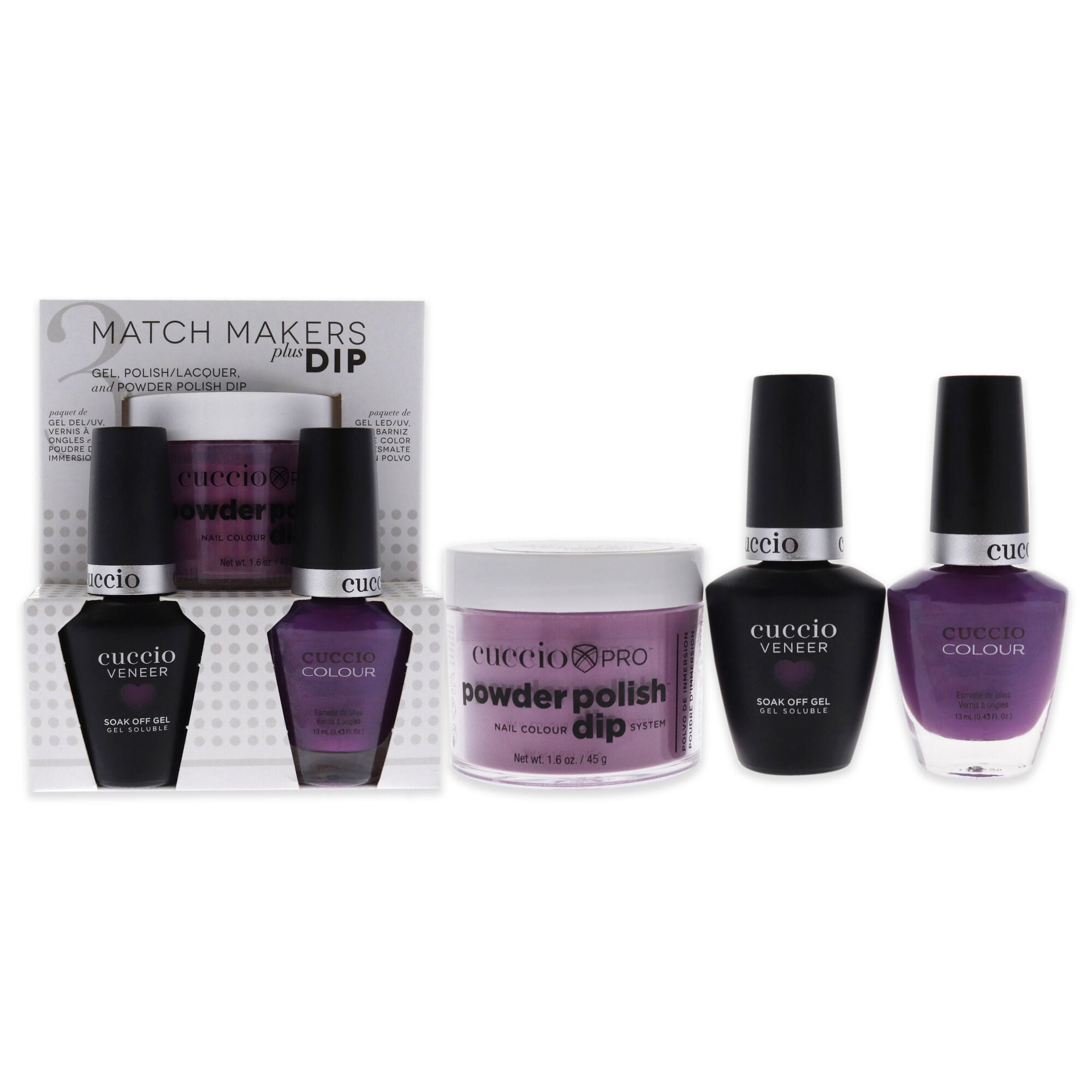 Match Makers Plus Dip - Mercury Rising by Cuccio Colour for Women - 3 Pc, See Description, hi-res image number 0