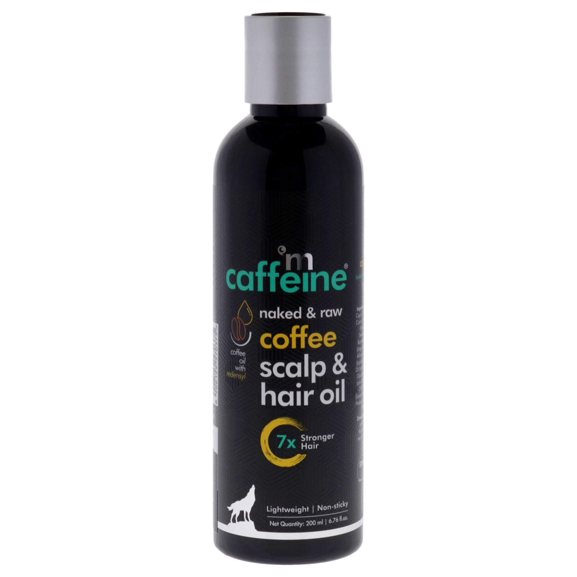 Coffee Scalp and Hair Oil - Redensyl by mCaffeine for Unisex - 6.76 oz Oil, See Description, hi-res image number 0