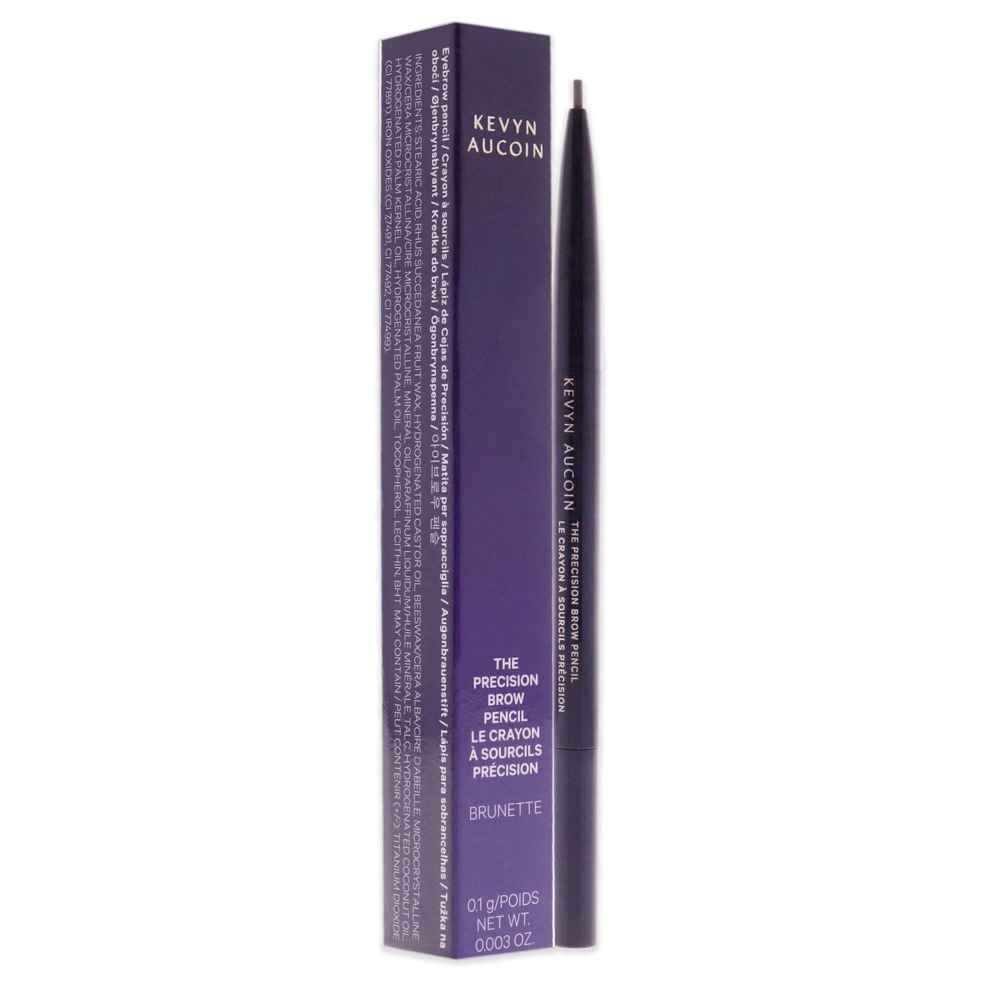 The Precision Brow Pencil - Brunette by Kevyn Aucoin for Women - 0.003 oz Brow Pencil, , alternate image number 6