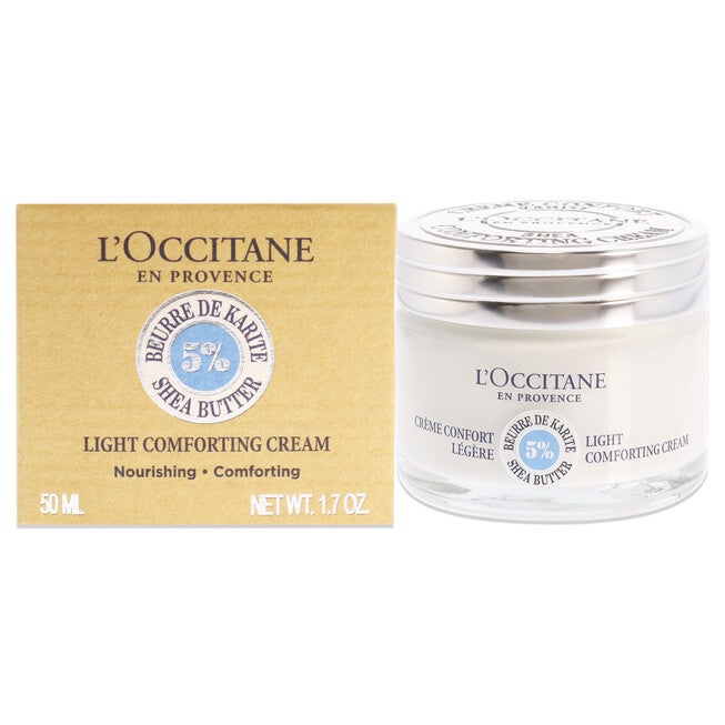 Shea Butter Light Comforting Cream by LOccitane for Unisex - 1.7 oz Cream, NA, hi-res image number null