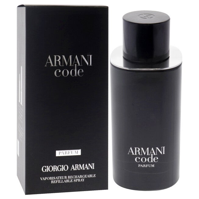 Armani Code by Giorgio Armani for Men - 4.2 oz Parfum Spray (Refillable), NA, alternate image number null