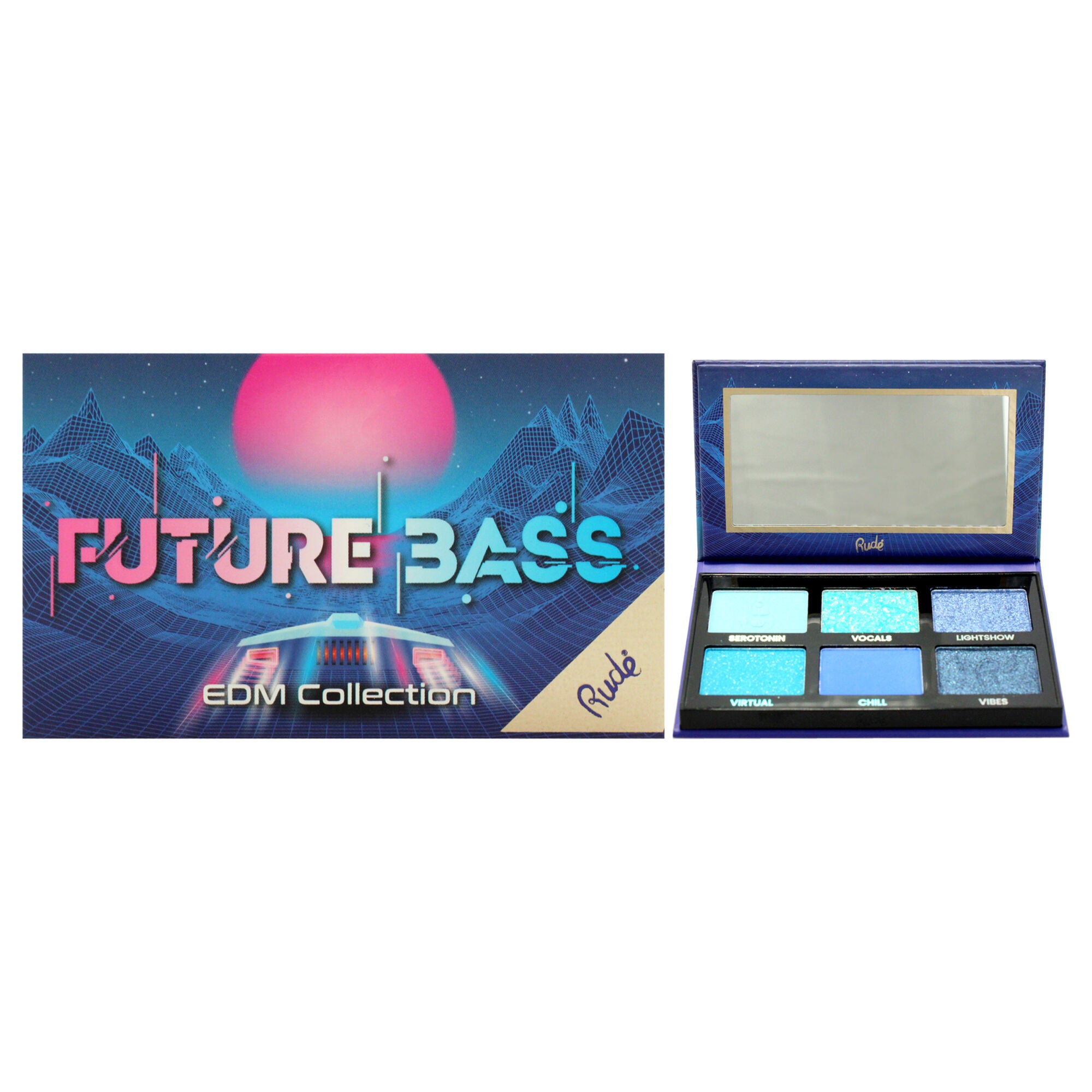 EDM Collection - Future Bass by Rude Cosmetics for Women - 0.21 oz Eye Shadow, See Description, hi-res image number 0