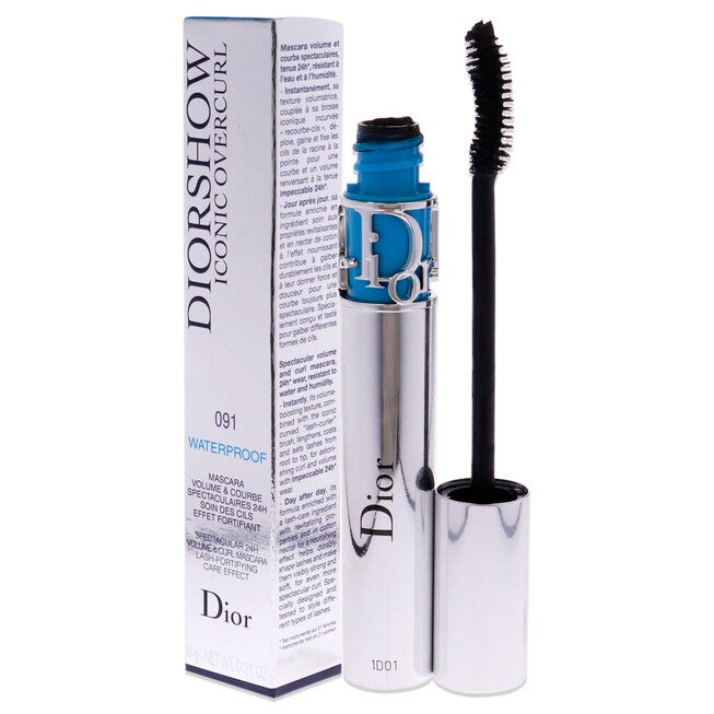 Diorshow Iconic Overcurl Waterproof Mascara - 091 Over Black by Christian Dior for Women - 0.21 oz Mascara, , alternate image number 8