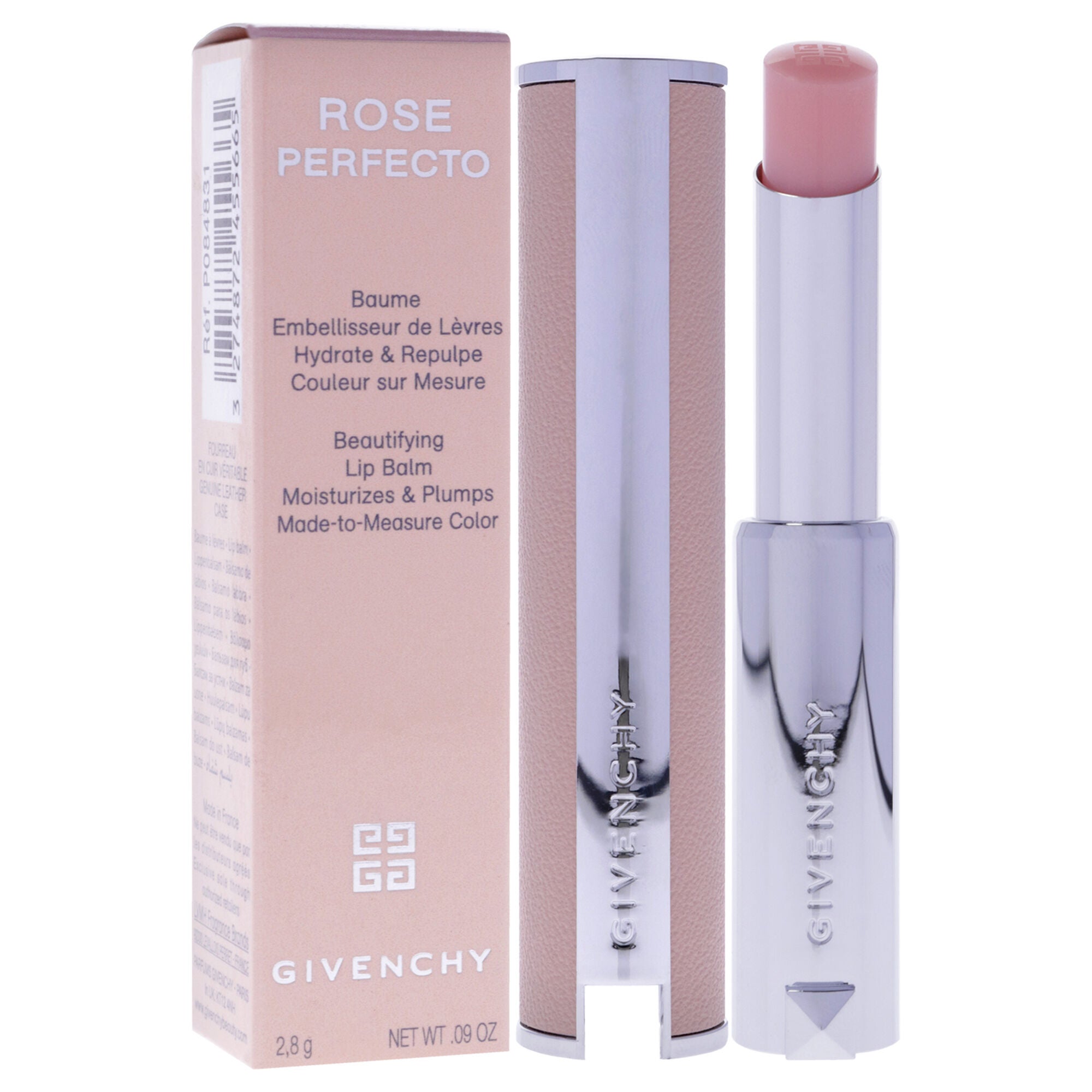 Rose Perfecto Beautifying Lip Balm - 001 Pink Irresistible by Givenchy for Women - 0.09 oz Lip Balm, 001 Pink Irresistible, alternate image number 1