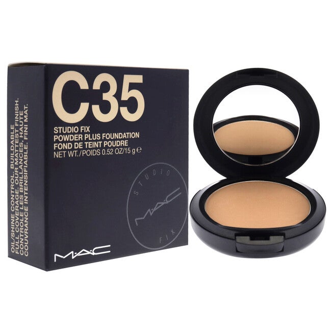 Studio Fix Powder Plus Foundation - C35 by MAC for Women - 0.52 oz Foundation, NA, alternate image number null