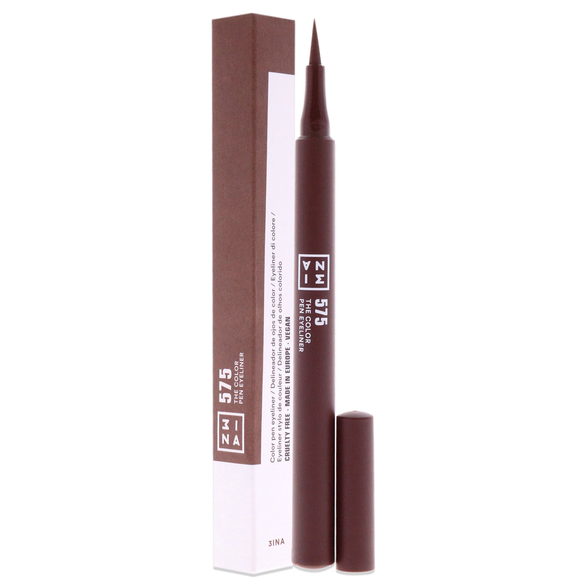 The Color Pen Eyeliner - 575 Brown by 3INA for Women - 0.034 oz Eyeliner, See Description, alternate image number 3