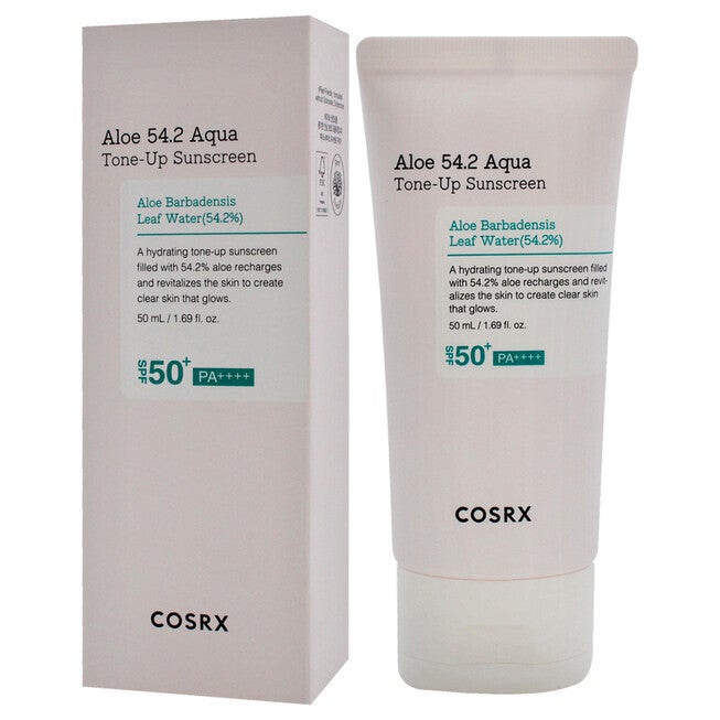 Aloe 54.2 Aqua Tone-Up Sunscreen SPF 50 Plus by Cosrx for Unisex - 1.69 oz Sunscreen, NA, alternate image number null