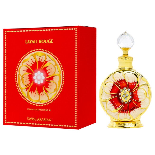 Layali Rouge by Swiss Arabian for Women - 0.5 oz Parfum Oil, See Description, alternate image number 3