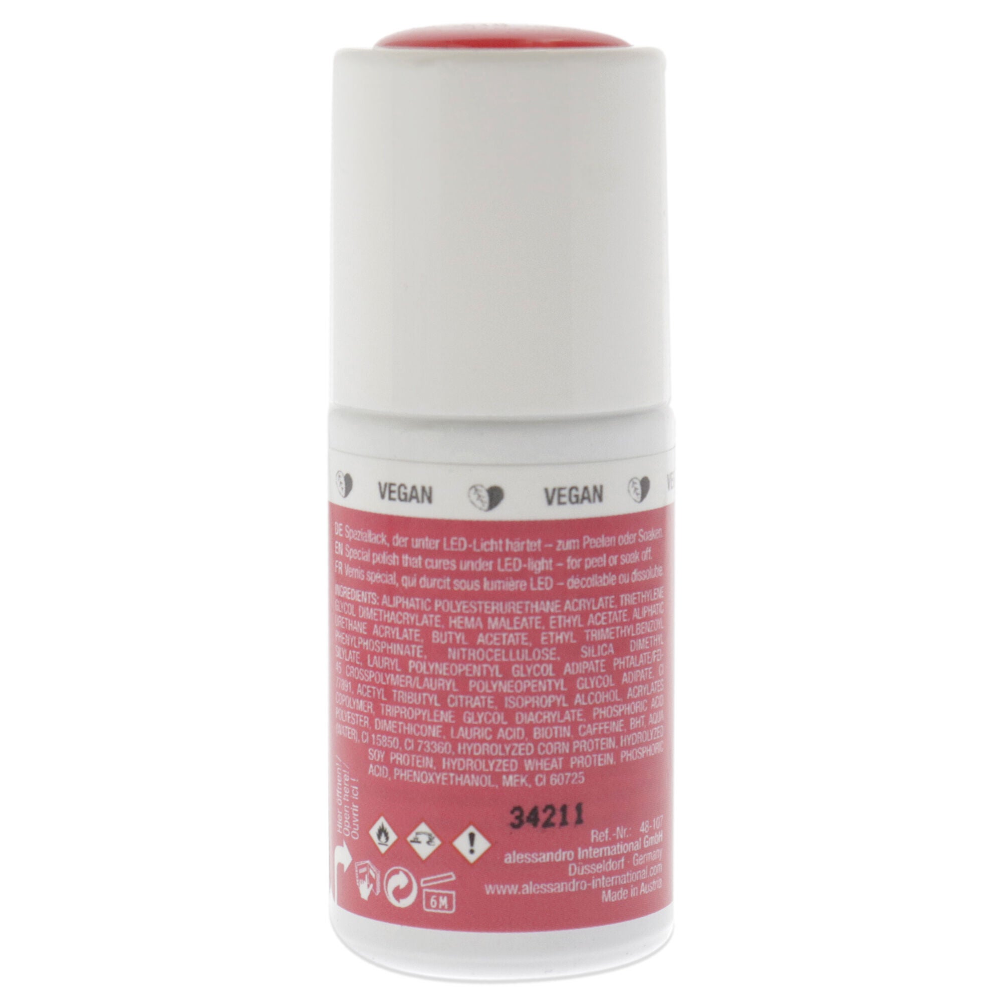 Striplac Peel or Soak - 107 Hawaiian Dream by Alessandro for Women - 0.27 oz Nail Polish, See Description, alternate image number 1