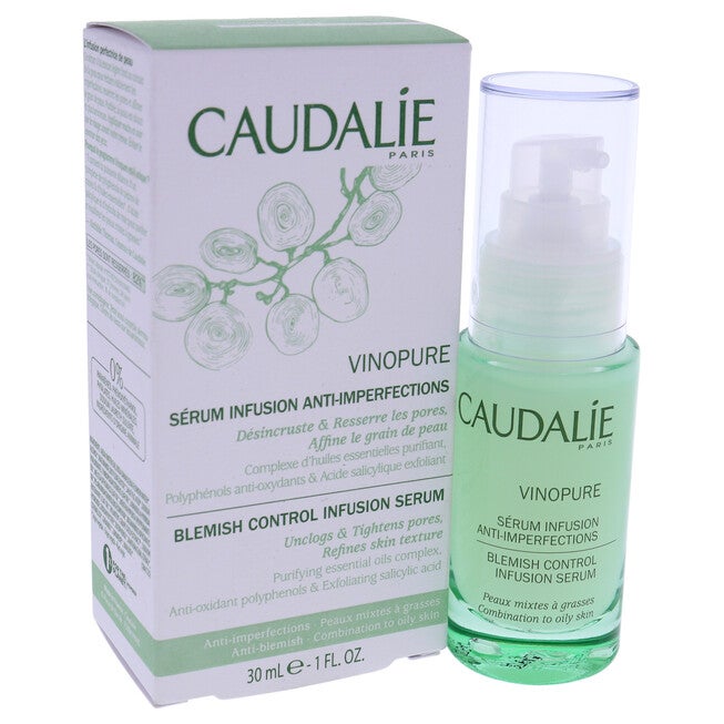 Vinopure Natural Salicylic Acid Pore Minimizing Serum by Caudalie for Unisex - 1 oz Serum, , alternate image number null