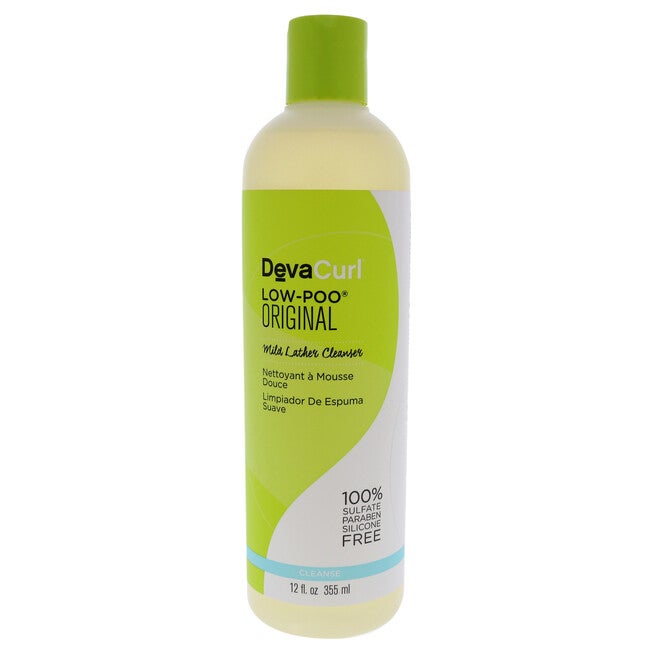 Low-Poo Original Mild Lather Cleanser by DevaCurl for Unisex - 12 oz Cleanser, NA, hi-res image number null