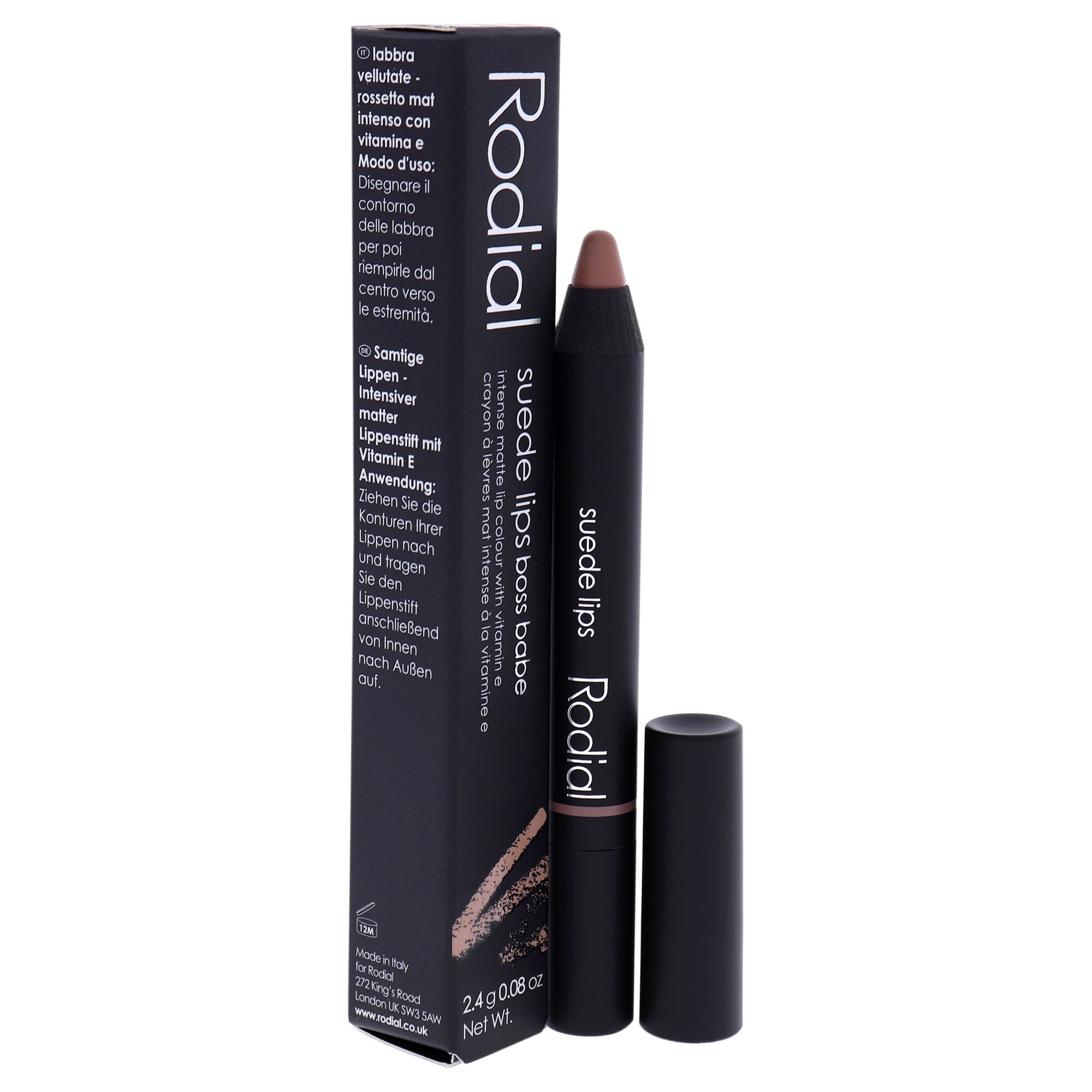 Suede Lips -Boss Babe by Rodial for Women - 0.08 oz Lipstick, See Description, alternate image number 1