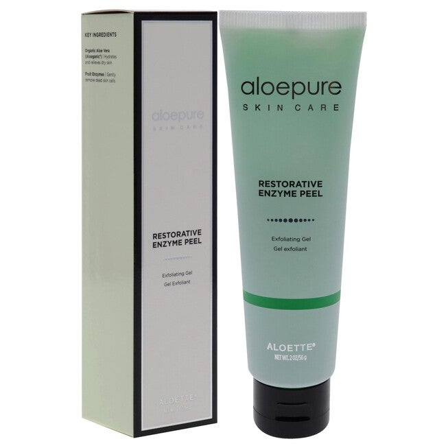 Aloepure Restorative Enzyme Peel Exfoliating Gel by Aloette for Unisex - 2 oz Gel, NA, alternate image number null