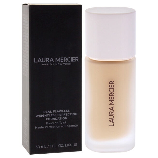 Real Flawless Weightless Perfecting Foundation - 2W2 Warm Linen by Laura Mercier for Women - 1 oz Foundation, NA, alternate image number null