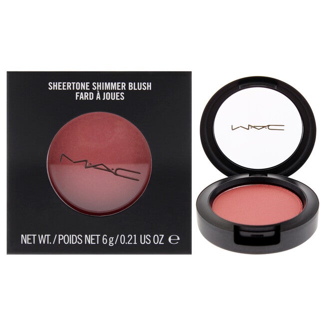 Sheertone Shimmer Blush - Peachykeen by MAC for Women - 0.21 oz Blush, NA, hi-res image number null