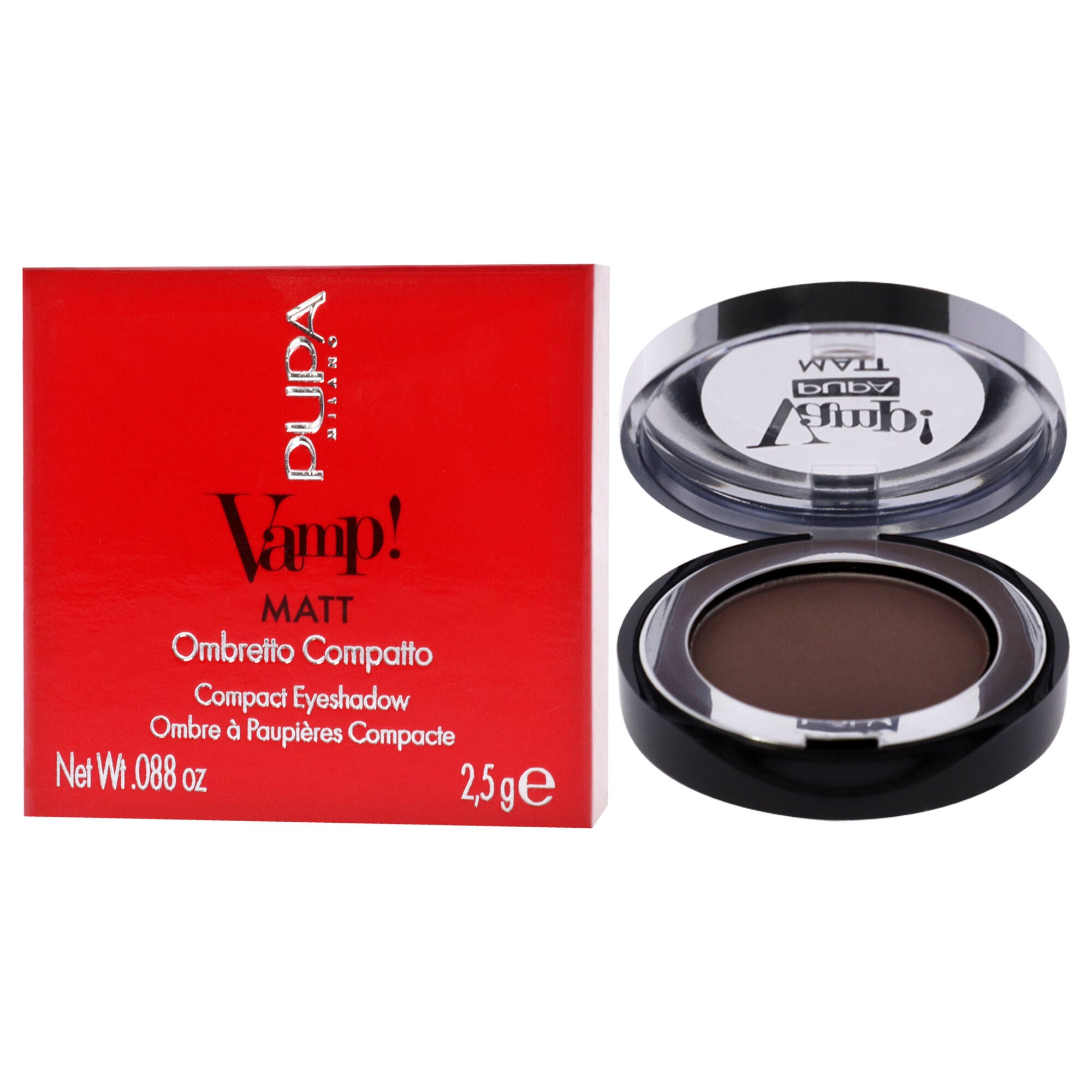 Vamp! Matt Compact Eyeshadow - 030 Desert Nude by Pupa Milano for Women - 0.088 oz Eye Shadow, See Description, alternate image number 3