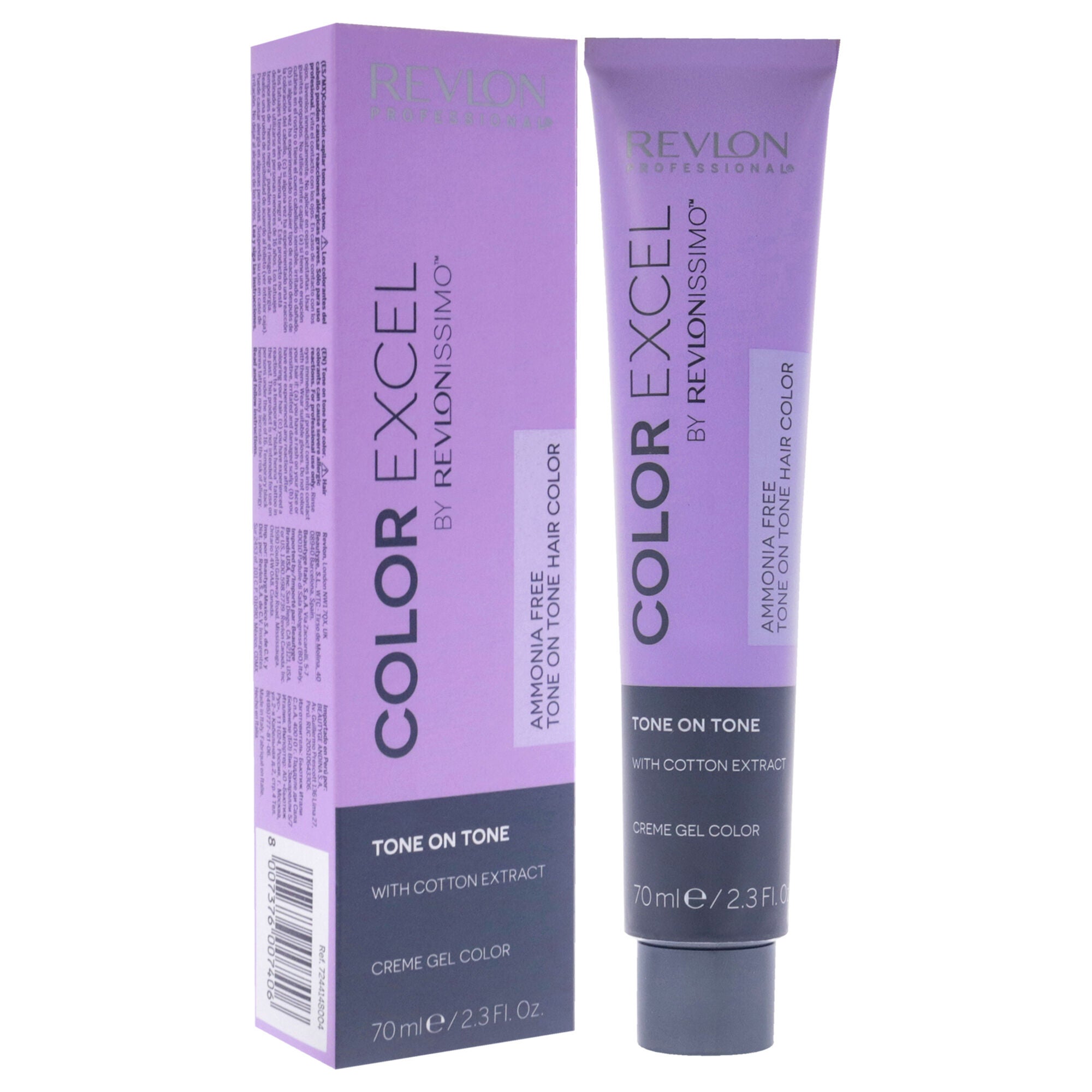 Revlonissimo Color Excel - 4 Medium Brown by Revlon for Unisex - 2.3 oz Hair Color, , alternate image number 6