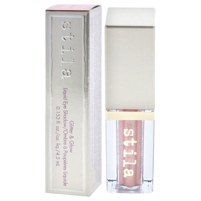 Glitter & Glow Liquid Eyeshadow - Rose Gold Retro by Stila for Women - 0.153 oz Eyeshadow, NA, alternate image number null